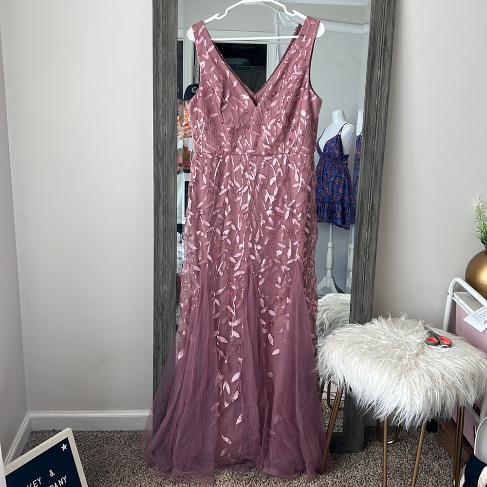Purple orchard Ever Pretty maxi dress